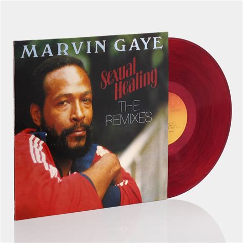 Marvin Gaye Sexual Healing The Remixes Ep Red Smoke Vinyl Record