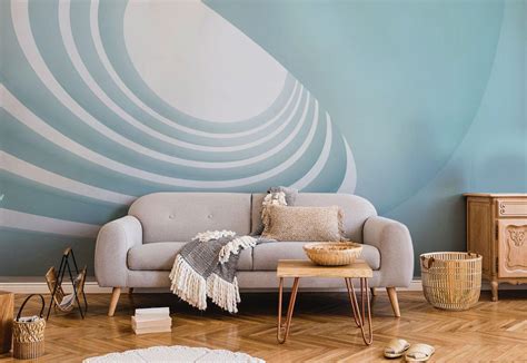 Curves Wall Mural Abstract Mural Eazywallz