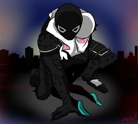 Alternative Versions Agent Venom X Spider Gwen By Zodiacfnaf On