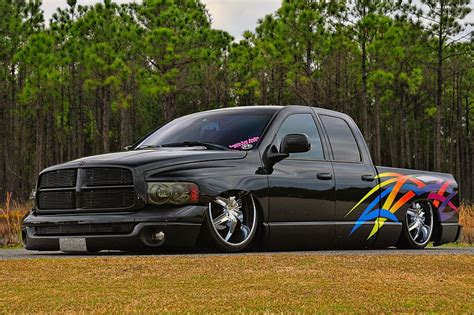 Dodge Ram 1500 Black Lowered Truck Mopar Hd Wallpaper Peakpx