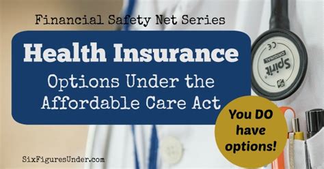 You can buy a health insurance plan each for yourself, or your spouse, or children, or even for your elderly parents. Health Insurance Options under the Affordable Care Act - Six Figures Under