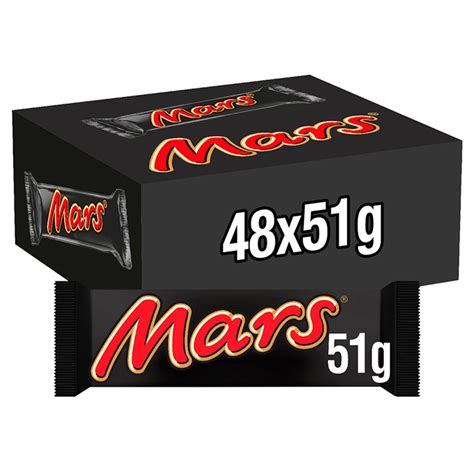 Mars Chocolate Bar Pmp 51g Box Of 48 —