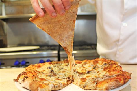 The perfect new york crust has very airy pockets and folds in half without cracking. New York Style Pizza Dough | Stella Culinary