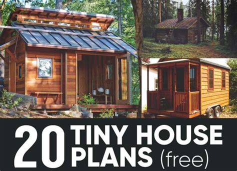 20 Free Diy Tiny House Plans Natural Building Blog