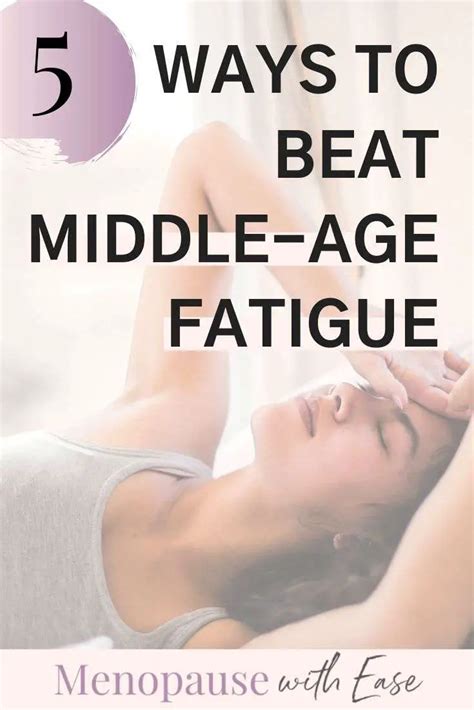 How To Fight Menopause Fatigue Fatiguetalk