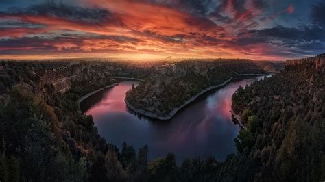 2560x1440 A River View At Sunset Hd Photography 1440p Resolution