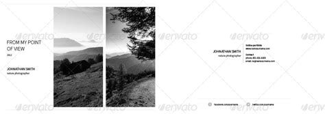 Minimalfolio 3 Photography Portfolio A4 Brochure By Madhamsterlab