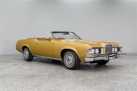 1973 Mercury Cougar Xr7 11633 Miles Gold Convertible 351 Cleveland 3
