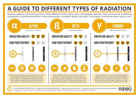 Different Types Of Radiation Infographic Best Infographics