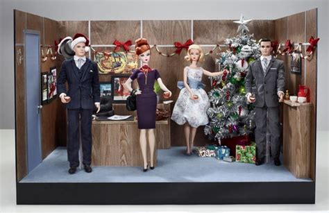 Charitybuzz Barbie Loves The Mad Men Office Holiday Party 4 Doll