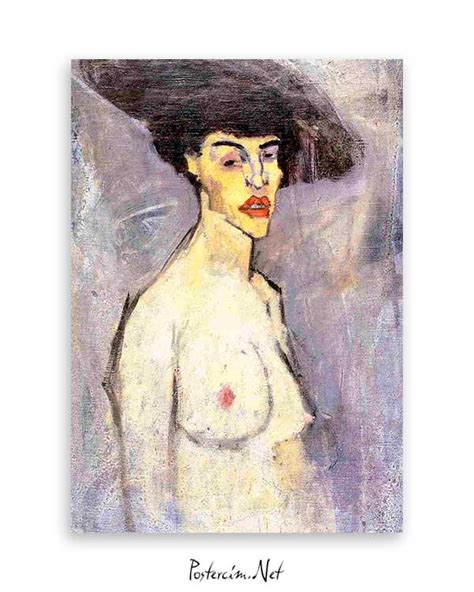 Jeanne Hebuterne in Large Hat posteri ve kanvas tabloları burda