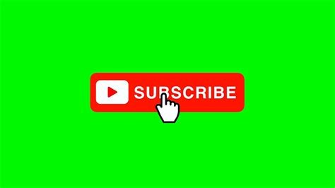 Top 3 Green Screen Subscribe Button No Copyright Full Hd4k Youtube