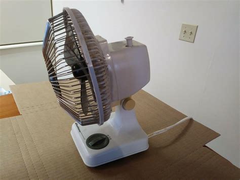Windmere Vintage Oscillating Fan Desk Fan Speed Df Guc
