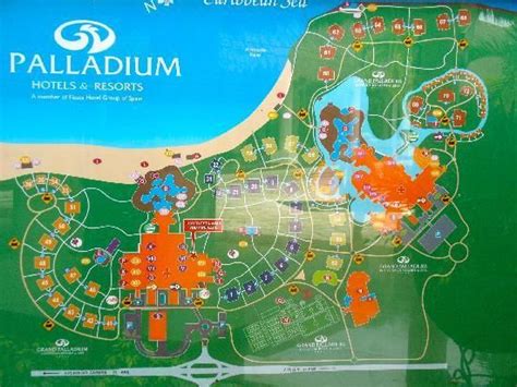 Grand Palladium Riviera Maya Map Maping Resources