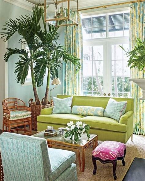 Our mission is to help people visualize, create & maintain beautiful homes. Lime Green Decor | Living room green, Tropical home decor ...