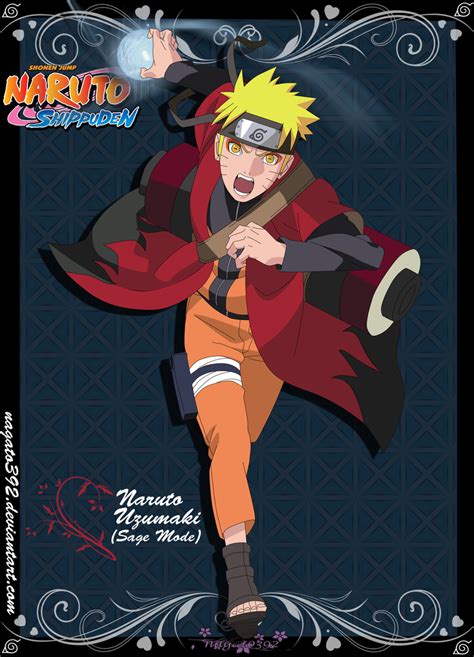 Naruto Sage Mode By Nagato392 On Deviantart