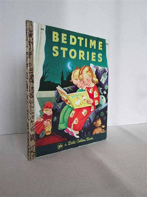 Bedtime Stories Vintage Little Golden Book Childrens Book