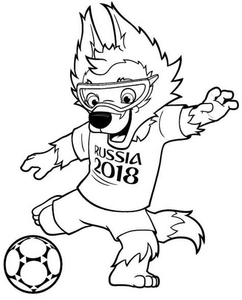 About world cup coloring pages football is a king sport, passion of every age. Free Printable FIFA World Cup Coloring Pages