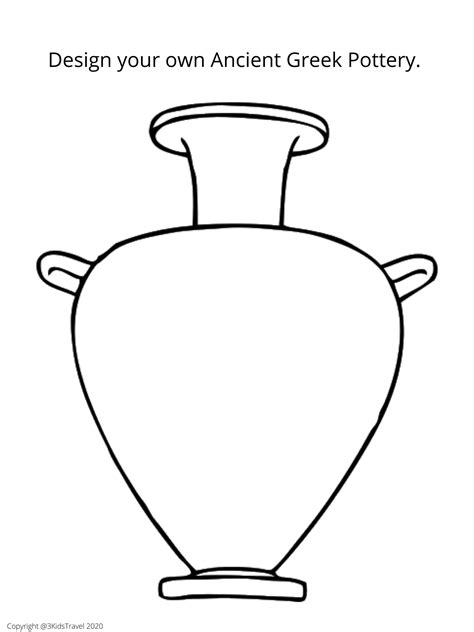 Free Printable Ancient Greece Coloring Pages — 3 Kids Travel