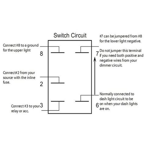 Can be assembled with a dc 24v relay (not supplied). Led Light Bar Rocker Switch Wiring Diagram - Wiring ...