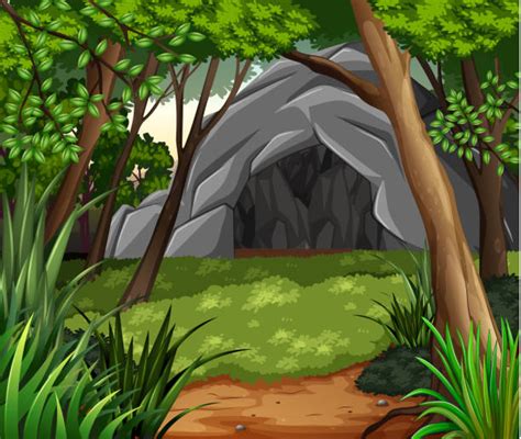 Tree Cave Illustrations Royalty Free Vector Graphics And Clip Art Istock