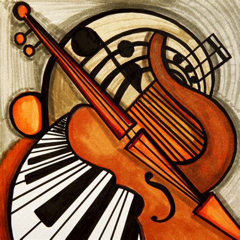 Image Result For Jazz Music Artwork Music Painting Instruments Art