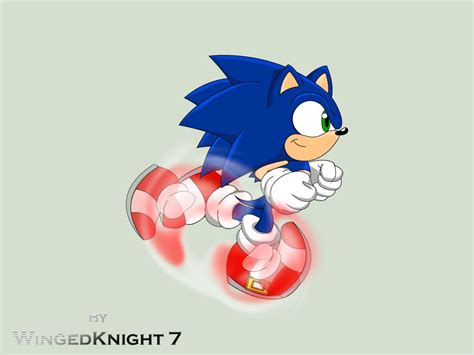 Sonic Running Animated Gif