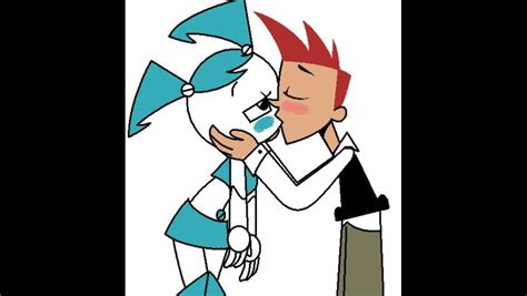 Jenny X Brad Kiss ~ Teenage Robot Robot Girl Cartoon