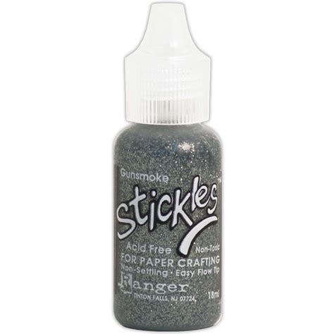 Stickles Glitter Glue 5oz Gunsmoke 789541046318