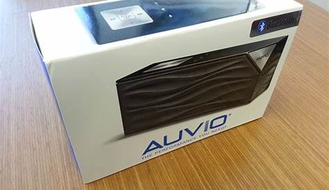 auvio portable bluetooth speaker manual