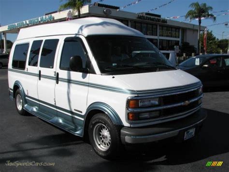 1996 Chevrolet Express 1500 Passenger Van Conversion In Olympic White