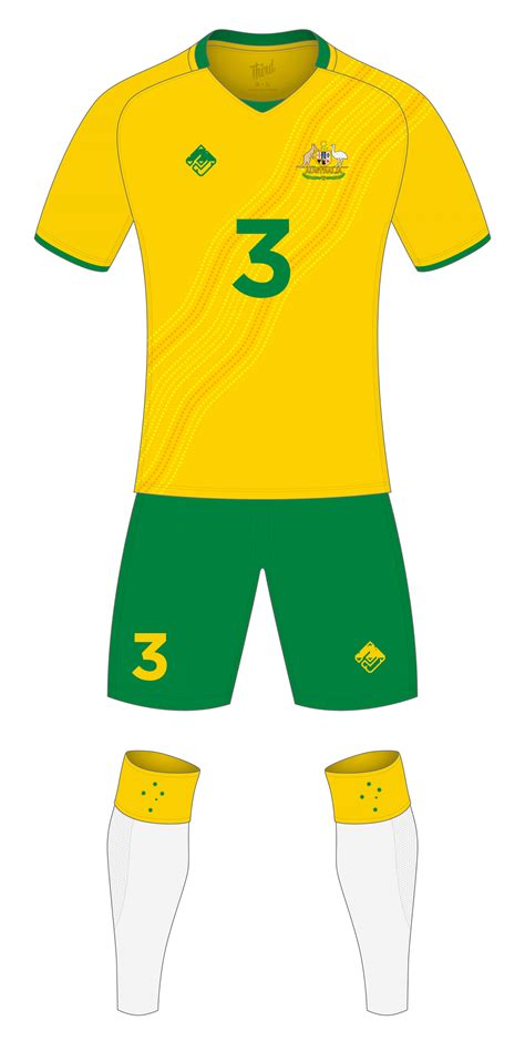 Australia World Cup 2018 Concept — Third Sports Design By Dean Robinson