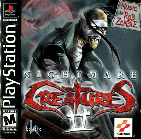 Nightmare Creatures Ii Cover Or Packaging Material Mobygames