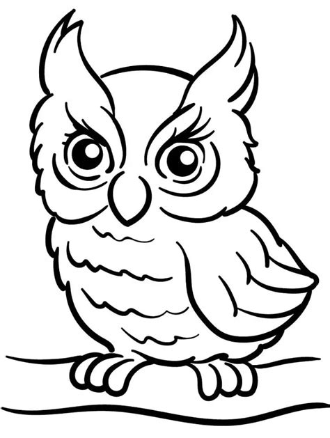 Owl 5 Coloring Page Free Printable Coloring Pages For Kids