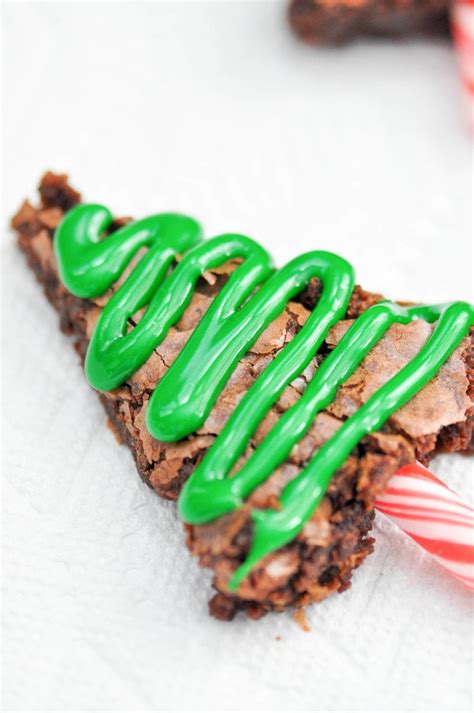 The cutest christmas brownies ideas. Kara's Party Ideas Brownie Christmas Trees Recipe + Holiday Cleanup Made Easy | Kara's Party Ideas