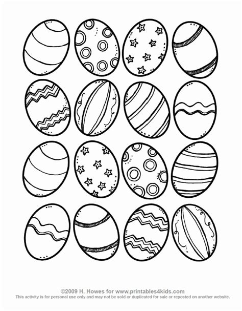 Easter Eggs Coloring Pages For Kids Coloring Home