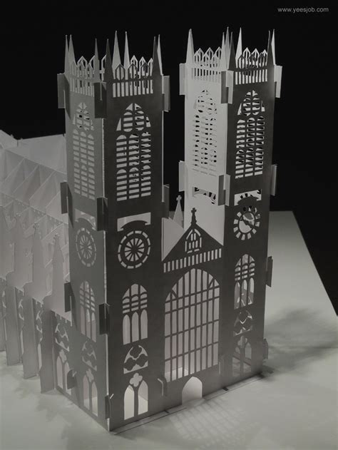 The Kingdom Of Origami Architecture The Westminster Abbey Origami