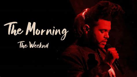 The Weeknd The Morning Lyrics Youtube