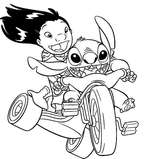 Disney Coloring Pages To Print Lilo And Stitch Coloring Pages