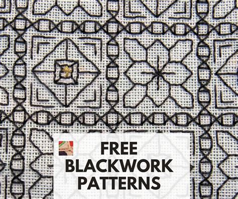 Free Blackwork Patterns Needlepointers Com Blackwork Embroidery Designs Blackwork