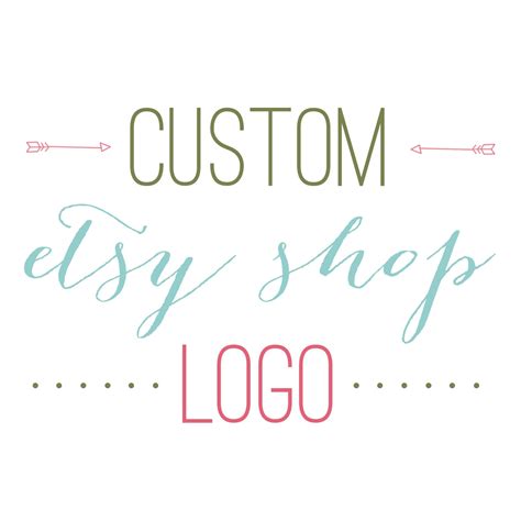 Custom Etsy Shop Logo Logo Design For Your Etsy Shop Etsy