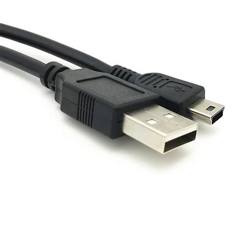 The cable has single input and output connectors that attach to associated midi ports. ExcelValley - USB Cable - Mini USB 2.0 - A to Mini B