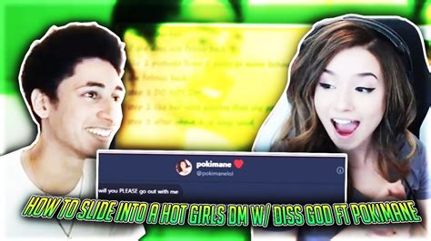 How To Slide Into A Hot Girls Dm It Worked W Diss God Ft Pokimane Youtube