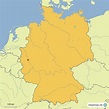 StepMap - Deutschland, Köln - Landkarte für Deutschland
