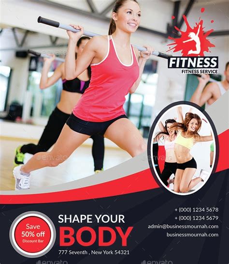 Free 23 Fitness Flyer Templates In Ms Word Psd Ai Publisher Indesign Pages