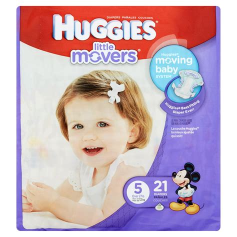 Huggies Little Movers Diapers Size 5 21 Diapers