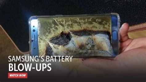 Samsungs Battery Blow Ups