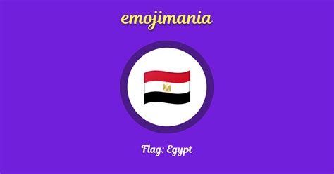 🇪🇬 Flag Egypt Emoji Copy And Paste Emojimania