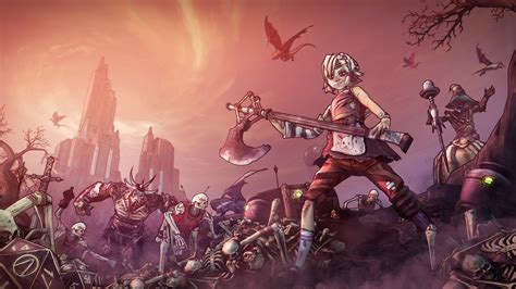 Borderlands 2 Tiny Tinas Assault On Dragon Keep Shooter Sci Fi Action Rpg Fantasy Wallpaper