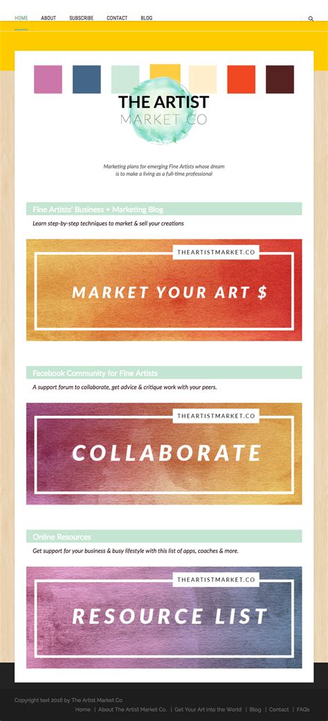 Artist Marketing Plans Marketing Plan Art Business How To Plan